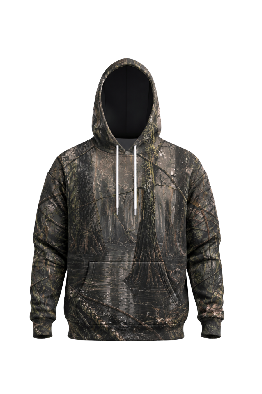 Performance Fleece-Lined Hoodie _–_ Cypress Swamp Wood Duck image 6