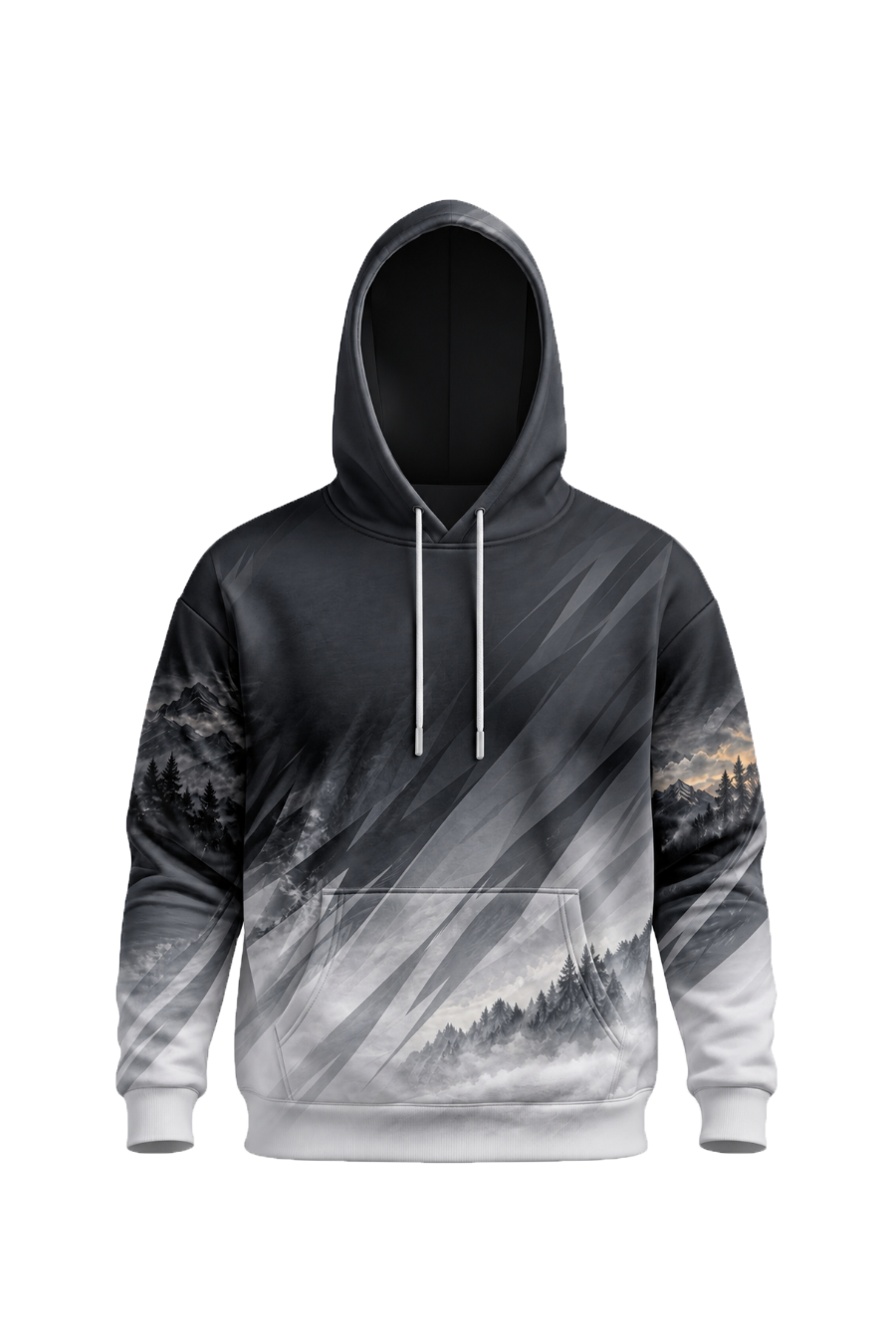 Performance Fleece-Lined Hoodie - Golden Summit Eagle Monarch image 6