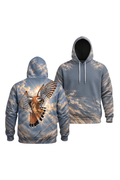 Performance Fleece-Lined Hoodie - Sunlit Kestrel Sky Dive image 1