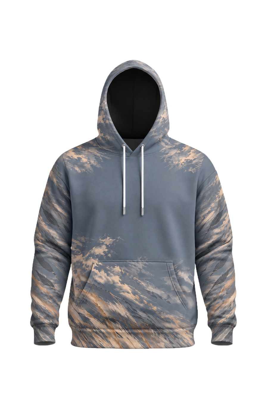 Performance Fleece-Lined Hoodie - Sunlit Kestrel Sky Dive image 6
