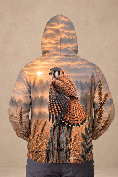 Performance Fleece-Lined Hoodie - Golden Meadow Kestrel Guard image 2
