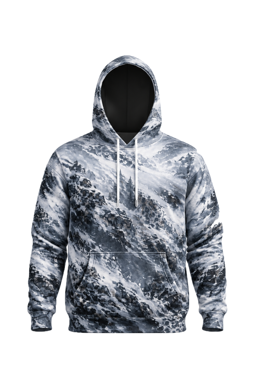 Performance Fleece-Lined Hoodie - Frozen Ridge Panther Stalker image 6