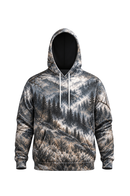 Performance Fleece-Lined Hoodie - Misty Mountain Elk Pair image 6