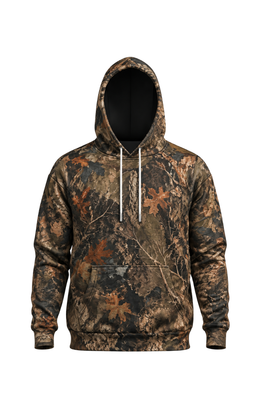 Performance Fleece-Lined Hoodie - Sunset Ridge Leaping Whitetail image 6