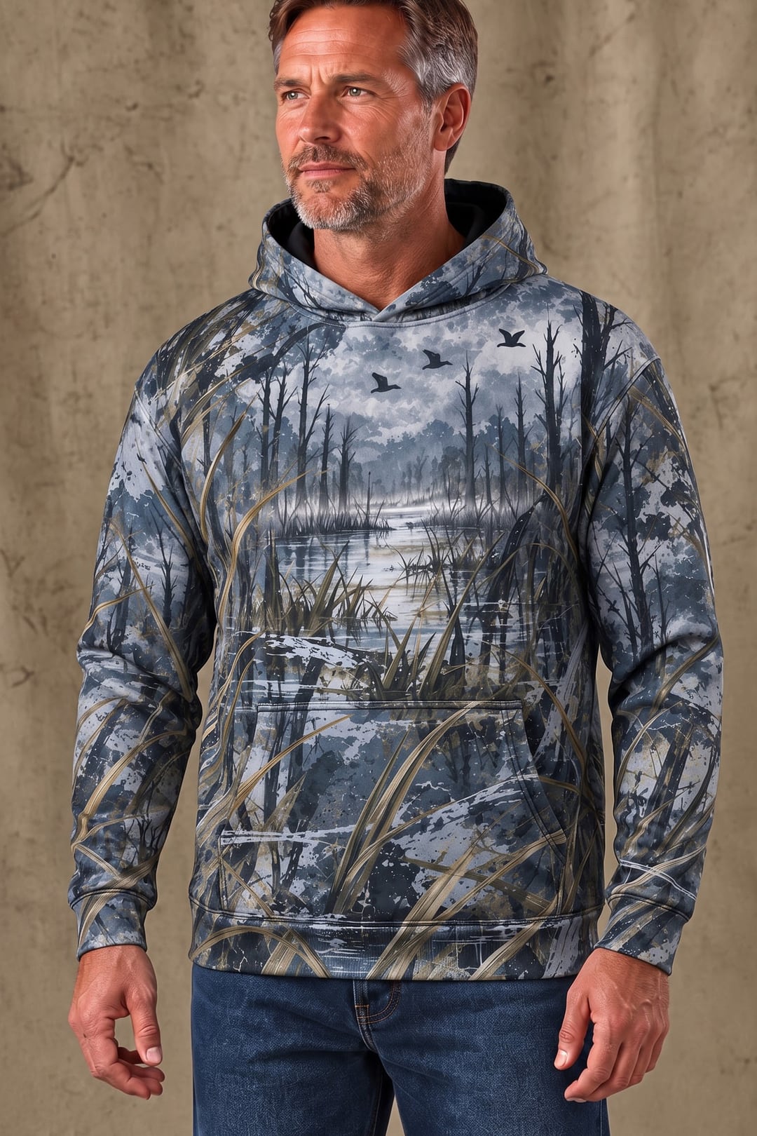 Performance Fleece-Lined Hoodie - Waterfowl Black Lab Retrieve image 3