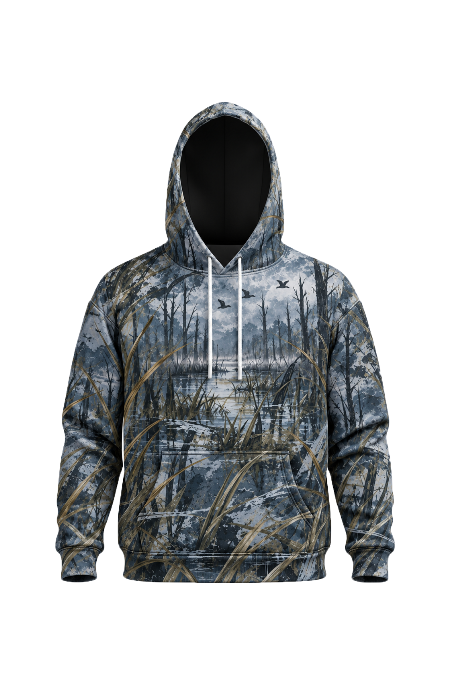 Performance Fleece-Lined Hoodie - Waterfowl Black Lab Retrieve image 6