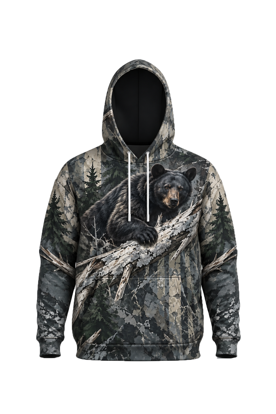 Performance Fleece-Lined Hoodie – Sunrise Marsh Mallard Pair image 5