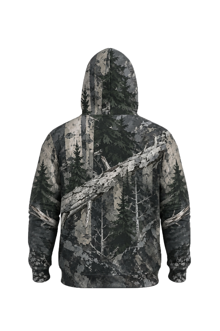 Performance Fleece-Lined Hoodie – Sunrise Marsh Mallard Pair image 6