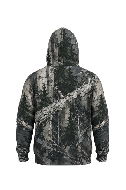Performance Fleece-Lined Hoodie – Sunrise Marsh Mallard Pair image 6