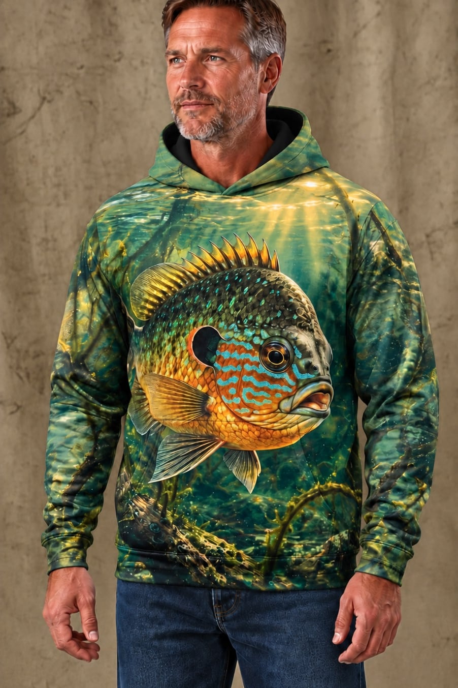 Performance Fleece-Lined Hoodie - Sunlit Pumpkinseed image 3