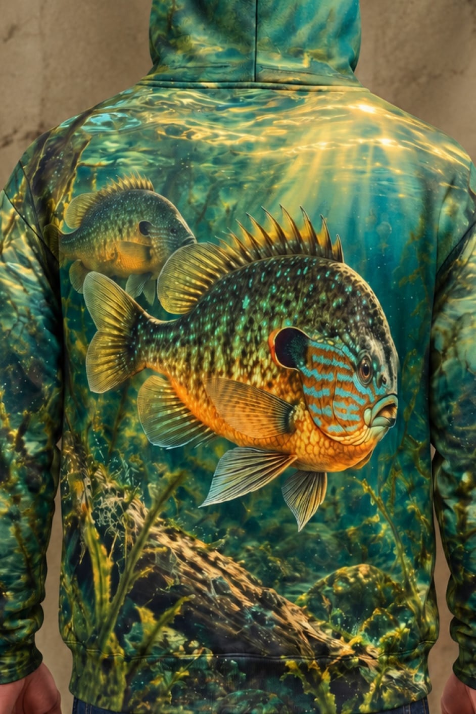 Performance Fleece-Lined Hoodie - Sunlit Pumpkinseed image 4