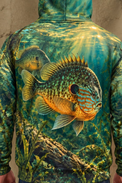 Performance Fleece-Lined Hoodie - Sunlit Pumpkinseed image 4