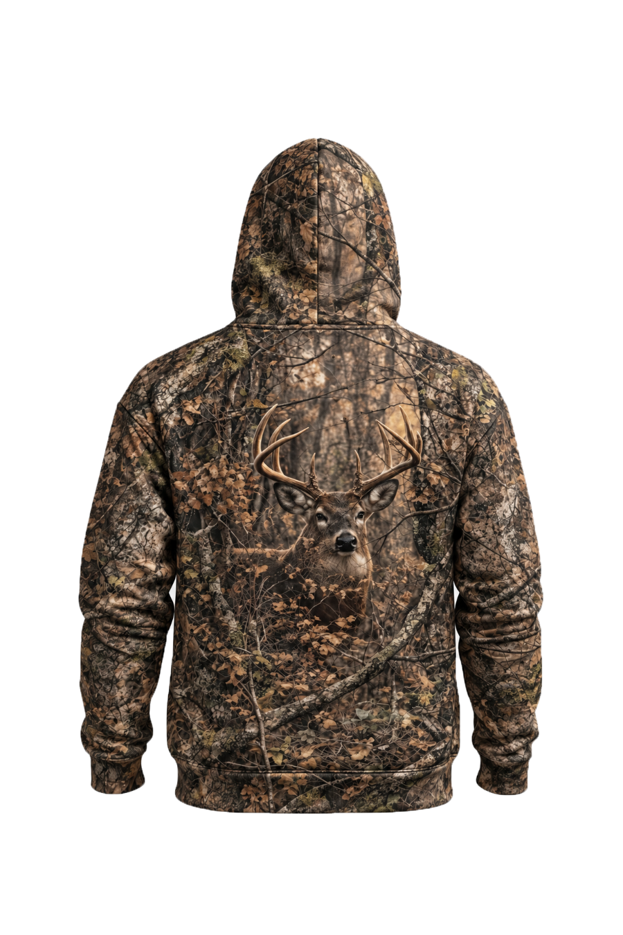 Performance Fleece-Lined Hoodie - _Timberline Whitetail_ image 5