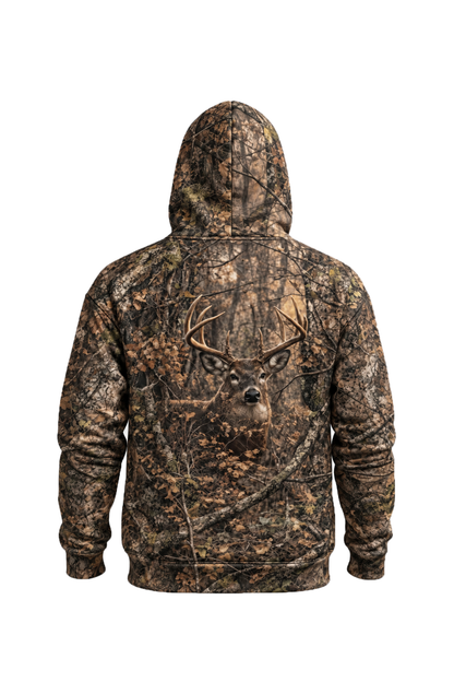 Performance Fleece-Lined Hoodie - _Timberline Whitetail_ image 5