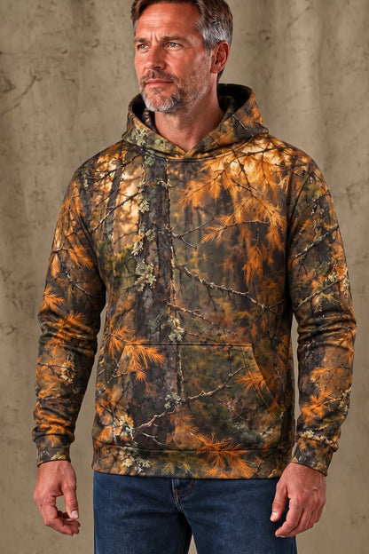 Performance Fleece-Lined Hoodie – Golden Larch Capercaillie image 3