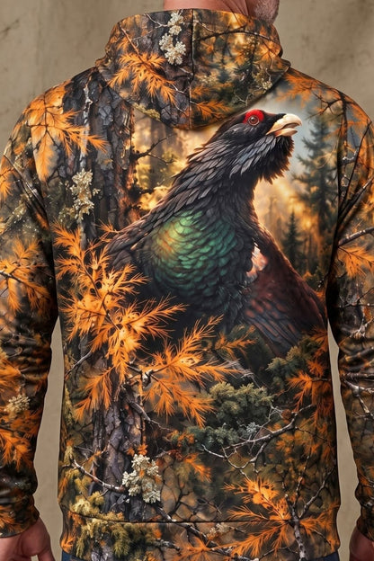 Performance Fleece-Lined Hoodie – Golden Larch Capercaillie image 4