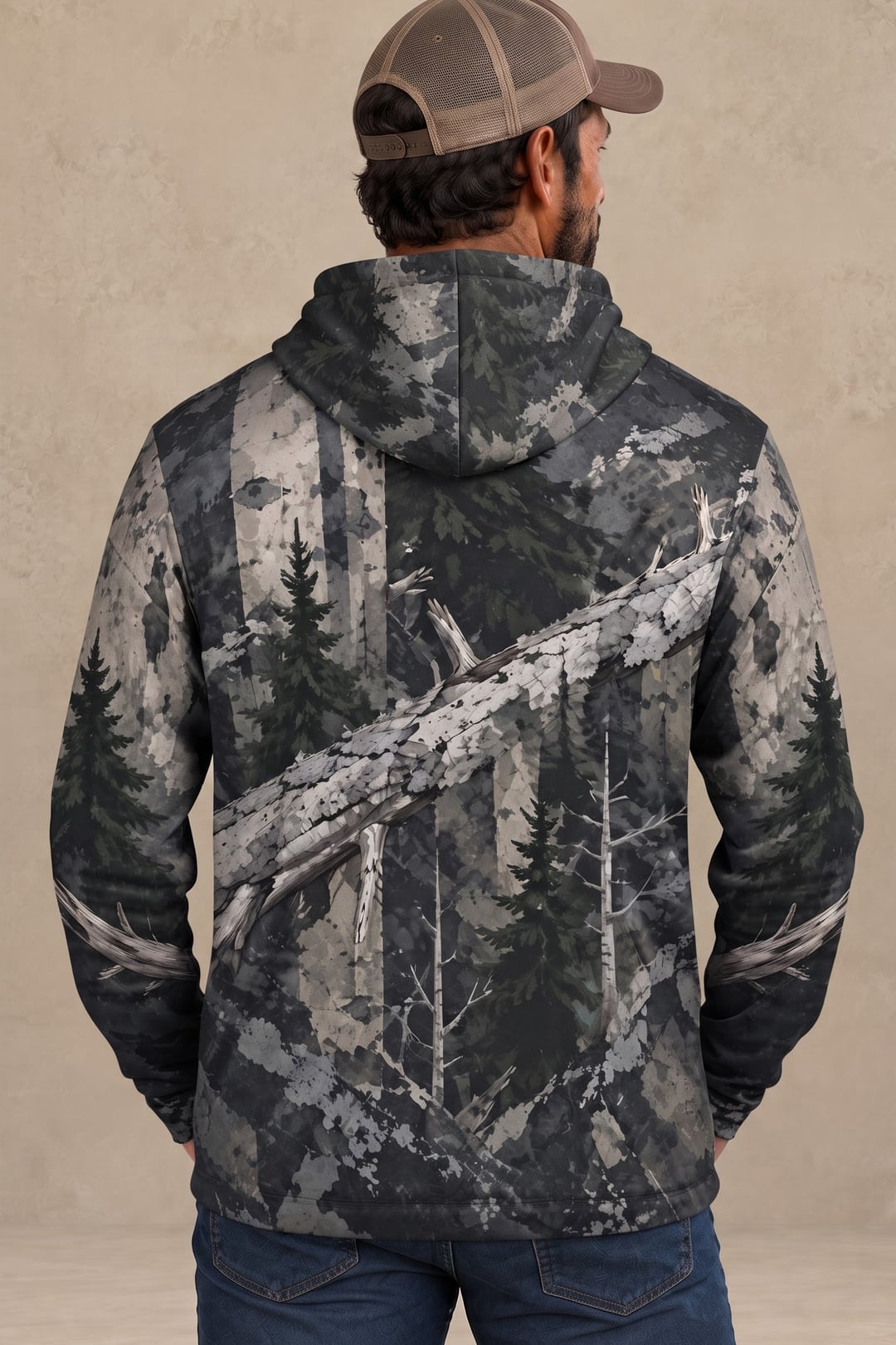 Performance Fleece-Lined Hoodie - Timber Ridge Black Bear image 3