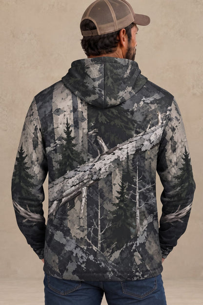 Performance Fleece-Lined Hoodie - Timber Ridge Black Bear image 3