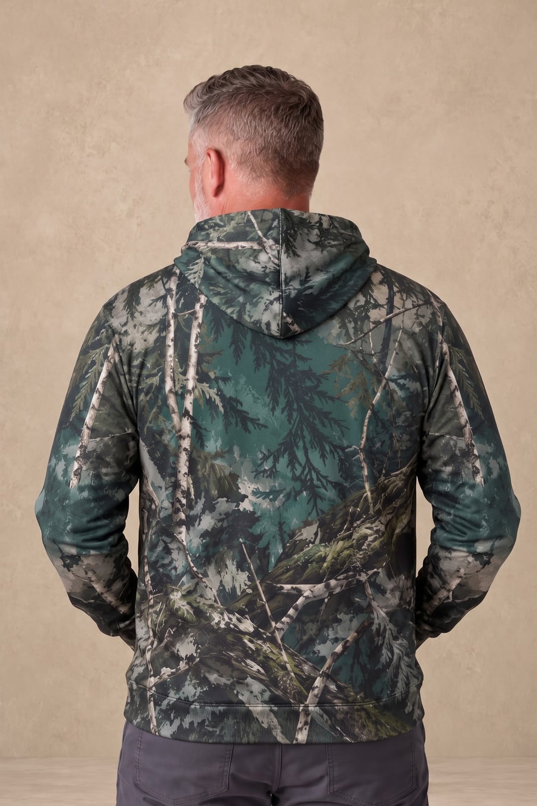 Performance Fleece-Lined Hoodie - River Prowler Black Bear image 3