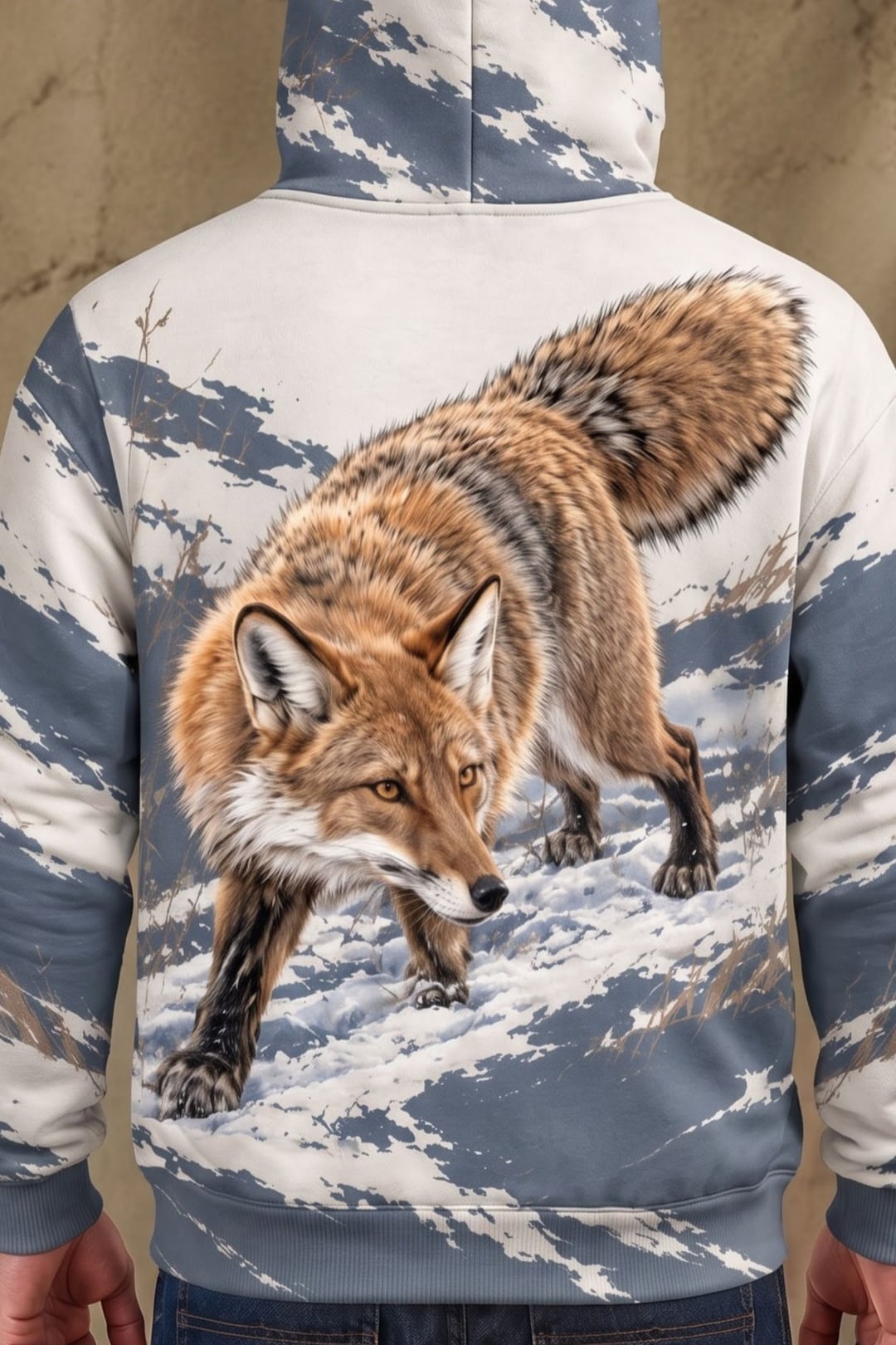 Performance Fleece-Lined Hoodie - Snow Ridge Frost Coyote image 4