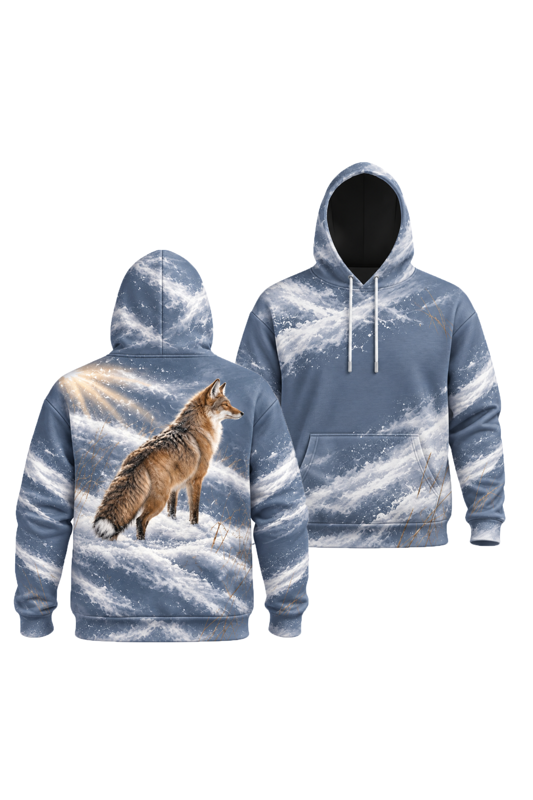 Performance Fleece-Lined Hoodie - Frost Peak Sentinel Coyote image 1