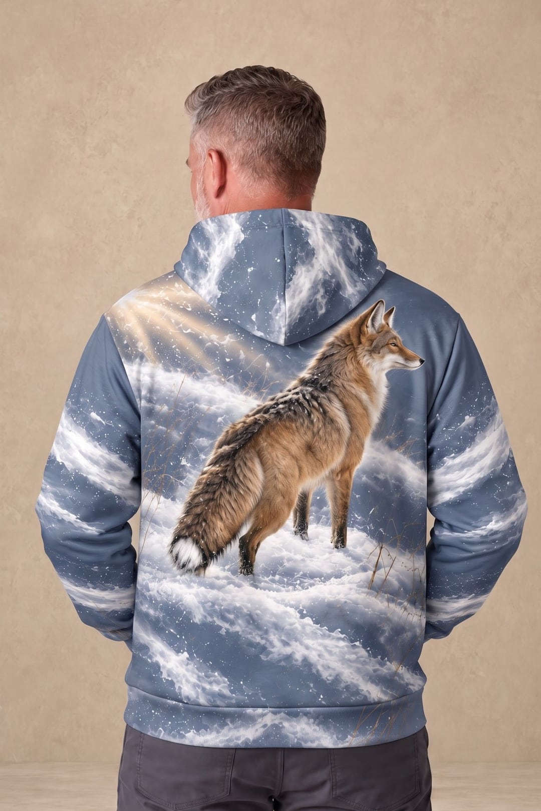 Performance Fleece-Lined Hoodie - Frost Peak Sentinel Coyote image 2