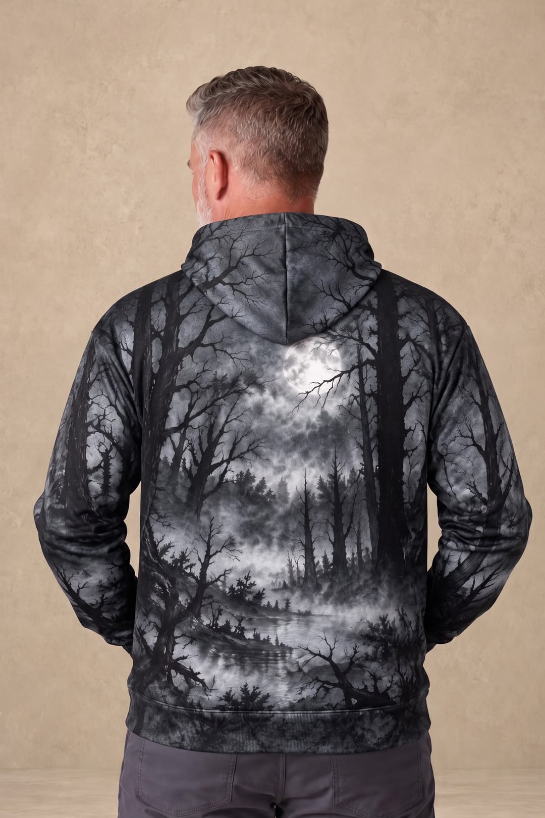 Performance Fleece-Lined Hoodie - Jersey Devil Mist Prowler image 3