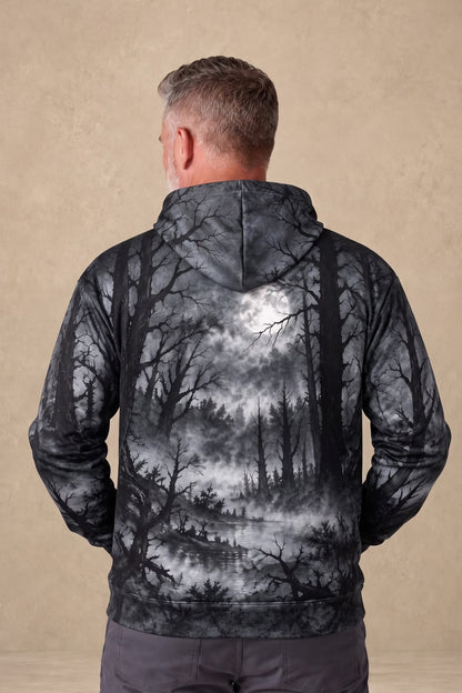 Performance Fleece-Lined Hoodie - Jersey Devil Mist Prowler image 3