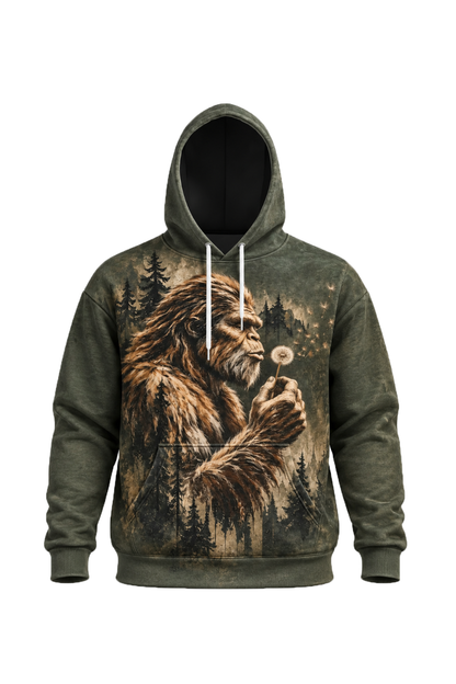 Performance Fleece-Lined Hoodie - Bigfoot Dandelion Pine Ridge image 5
