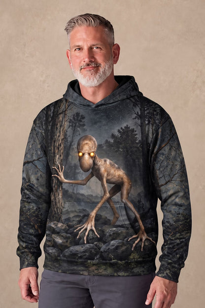 Performance Fleece-Lined Hoodie - Dover Demon Stone Wall Prowler image 2