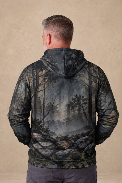 Performance Fleece-Lined Hoodie - Dover Demon Stone Wall Prowler image 3
