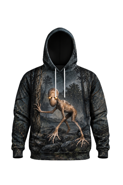 Performance Fleece-Lined Hoodie - Dover Demon Stone Wall Prowler image 5