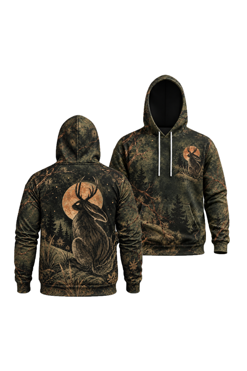 Performance Fleece-Lined Hoodie - Jackalope Pine Ridge Moonlight image 1