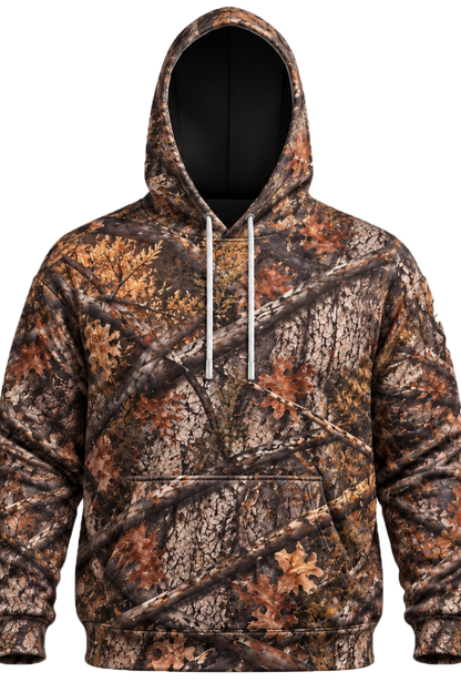 Performance Fleece-Lined Hoodie - Mule Deer Alpine Sunrise Monarch image 6