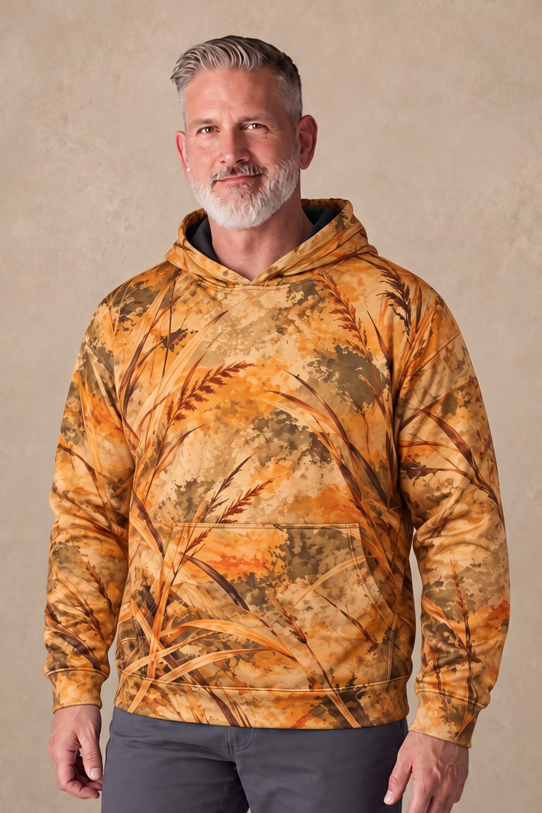 Performance Fleece-Lined Hoodie - Deer Golden Prairie Sentinel image 3
