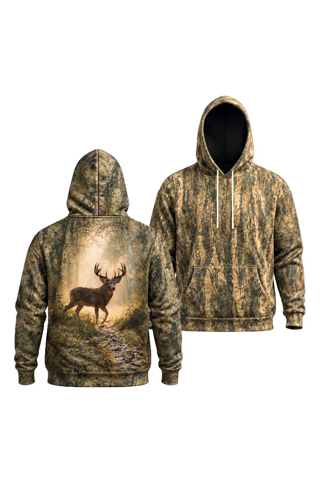 Performance Fleece-Lined Hoodie – Whitetail Crossing image 1