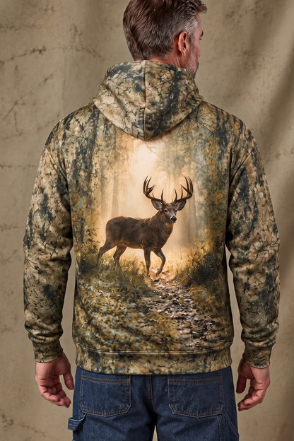 Performance Fleece-Lined Hoodie – Whitetail Crossing image 2