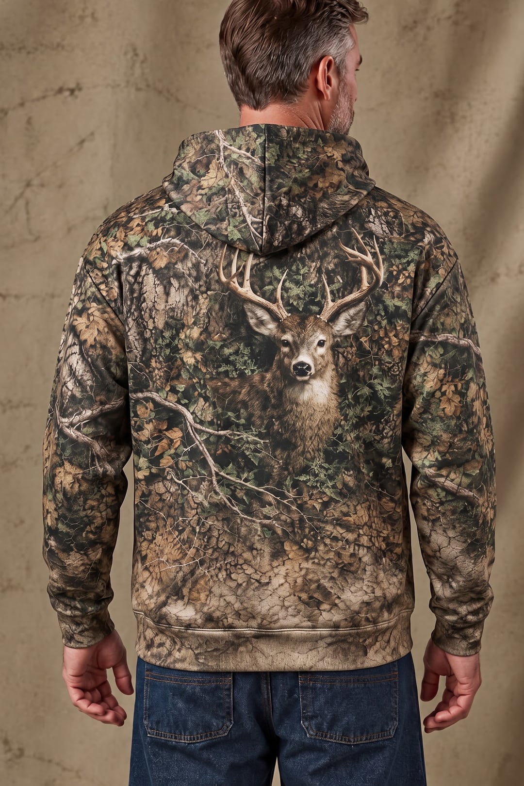 Performance Fleece-Lined Hoodie _–_ Deer in Cover image 3