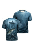 Pro Fishing Short Sleeve - Father & Son Walleye - AOS104 image 1