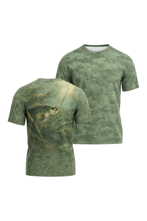 Pro Fishing Short Sleeve - Stillwater Crappie School image 1