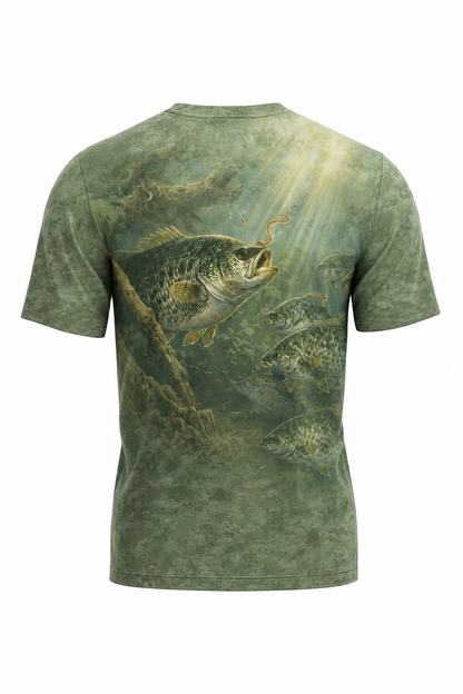 Pro Fishing Short Sleeve - Stillwater Crappie School image 5