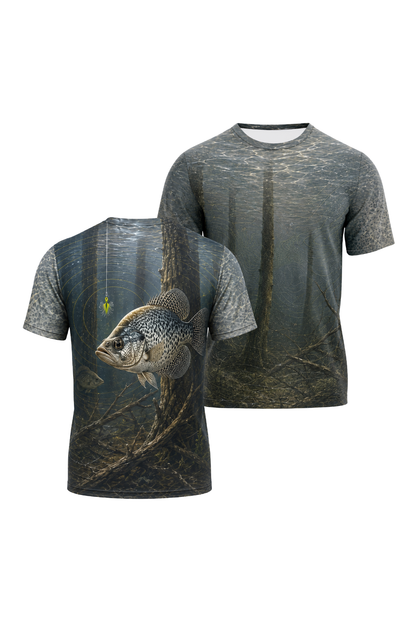 Pro Fishing Short Sleeve - Timberline Slab Crappie image 1