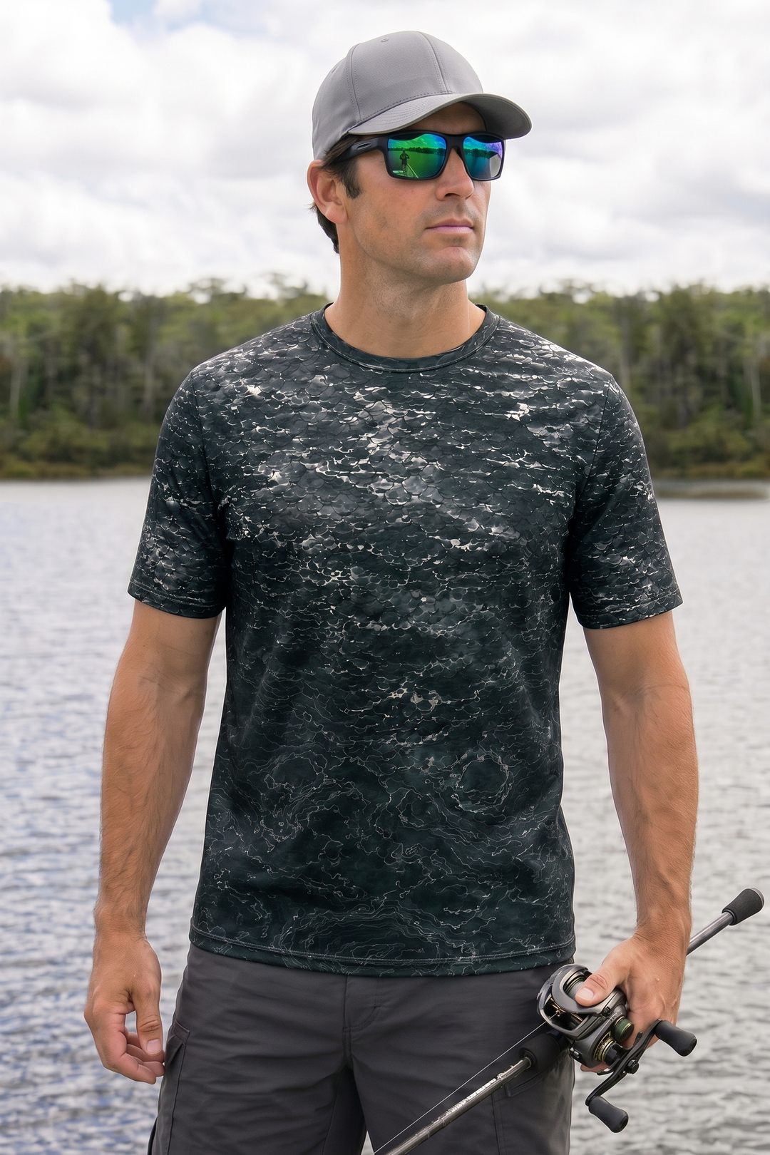 Pro Fishing Short Sleeve - Storm Wave Musky - AOS62 image 3