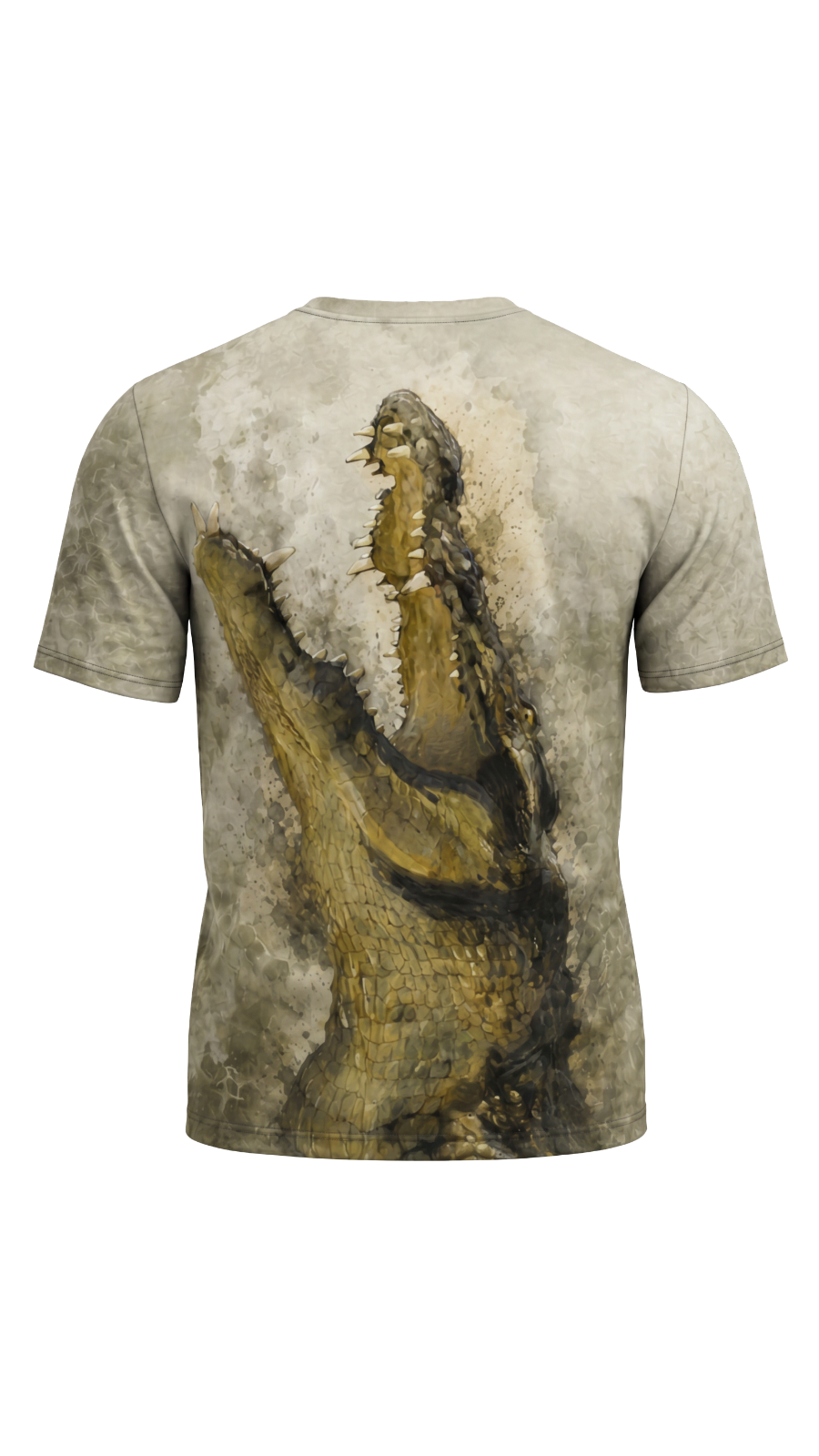 Pro Fishing Short Sleeve - Dark Swamp Gator - AOS84 image 5