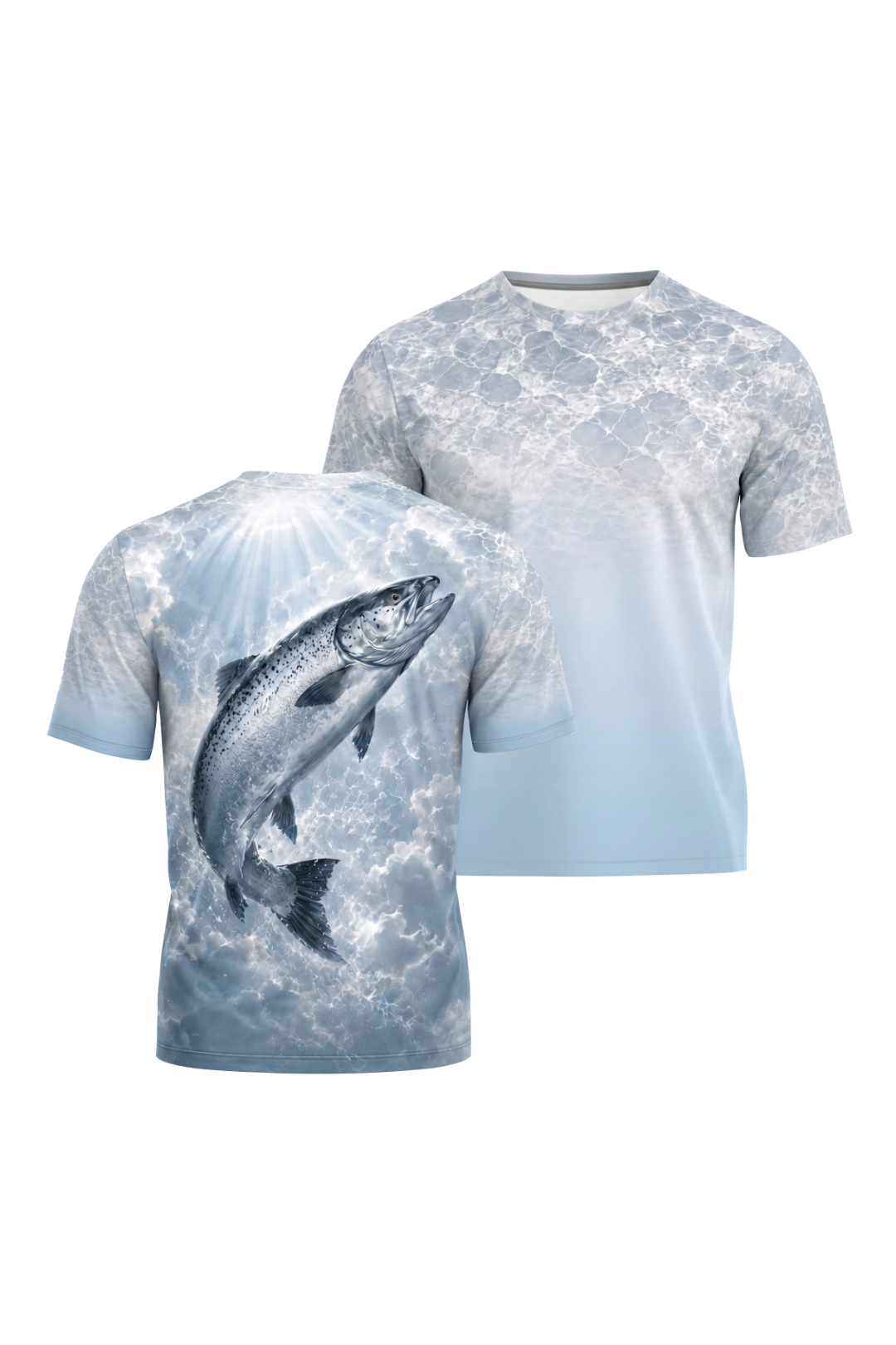 Pro Fishing Short Sleeve - Cloudburst King Salmon - AOS73 image 1