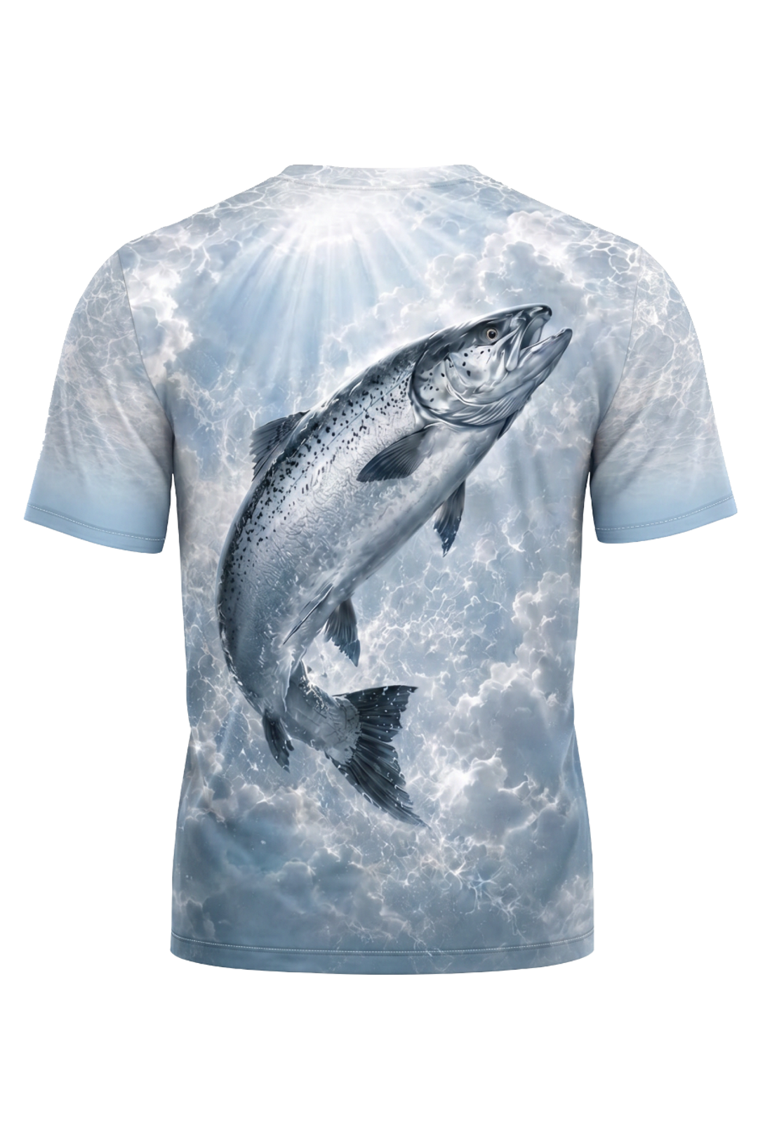 Pro Fishing Short Sleeve - Cloudburst King Salmon - AOS73 image 5