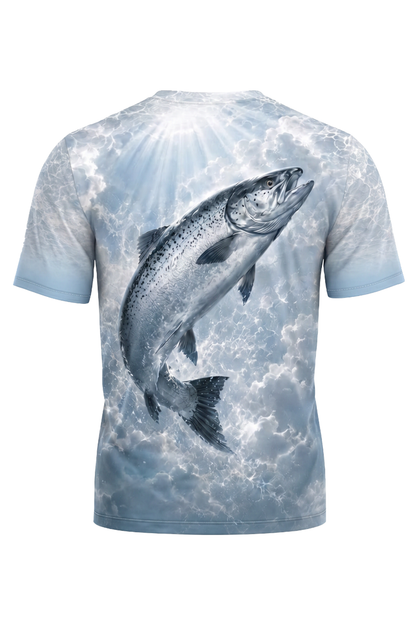 Pro Fishing Short Sleeve - Cloudburst King Salmon - AOS73 image 5