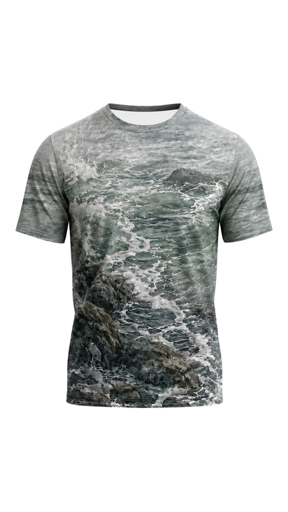 Pro Fishing Short Sleeve - Surge Striped Bass - AOS82 image 6