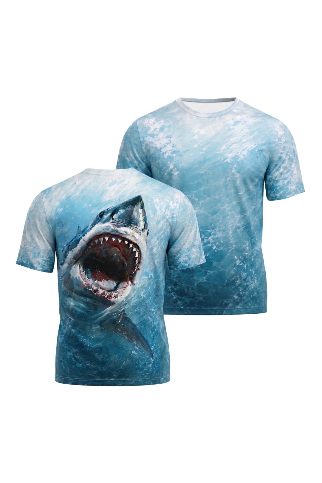Pro Fishing Short Sleeve - Great White Surge - AOS79 image 1