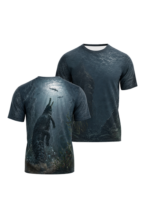 Pro Fishing Short Sleeve - Abyss Gatorrr - AOS70 image 1